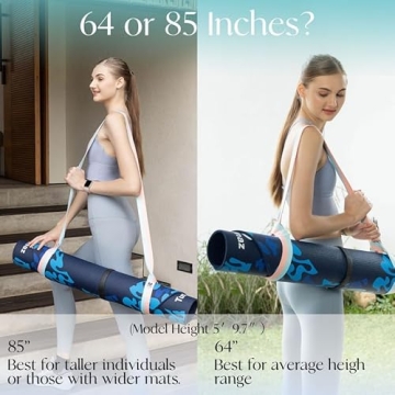 Durable Tumaz Yoga Mat Strap Adjustable Carrier for Yoga