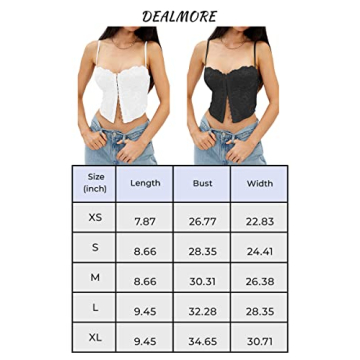 Chic Dealmore Women’s White Corset Top for Parties