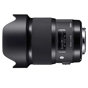 Sigma 20mm F1.4 Art DG HSM Lens for Nikon
