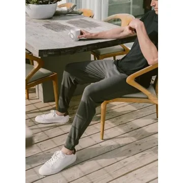 Cozy Earth Men's Bamboo Joggers - Soft & Breathable Style