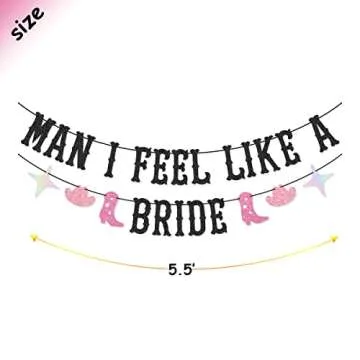 Stunning Glitter Bachelorette Banner for Celebrations