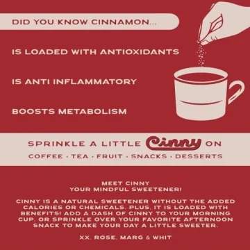 Organic Indonesian Cinnamon Single-Serving Packets by Cinny