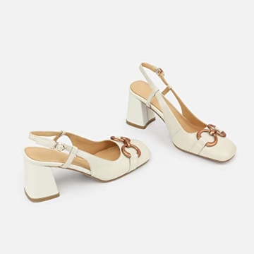 Stylish Vertundy Women's Slingback Chunky High Heels Sandals