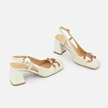 Stylish Vertundy Women's Slingback Chunky High Heels Sandals