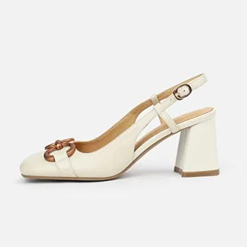 Stylish Vertundy Women's Slingback Chunky High Heels Sandals