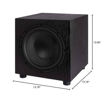 ELAC SUB1010 120 Watt 10" Powered Subwoofer for Music Lovers