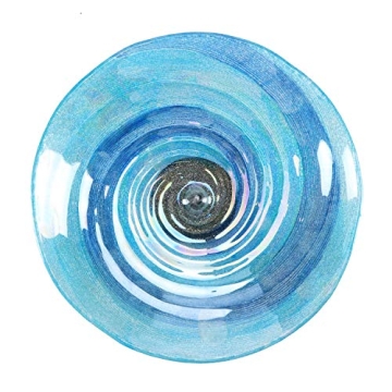 Beautiful VCUTEKA Glass Bird Bath for Your Garden