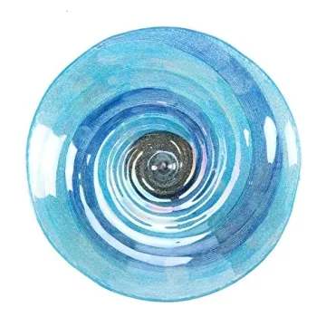 Beautiful VCUTEKA Glass Bird Bath for Your Garden