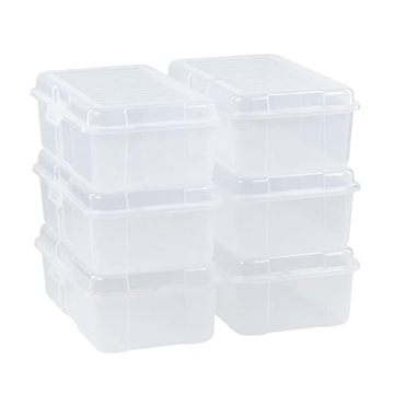 Rubbermaid 6 Qt. Handi-Box Pack of 6 Storage Bins