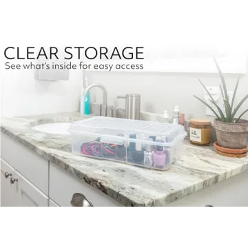 Rubbermaid 6 Qt. Handi-Box Pack of 6 Storage Bins