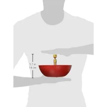 Little Giant® Automatic Poultry Fount | Game Bird Fount | Heavy Duty Plastic | Waterer Bowl with Ho...