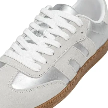 DREAM PAIRS Women’s Casual Lace-Up Fashion Sneakers