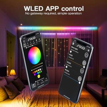GLEDOPTO ESP32 WLED LED Strip Controller with Mic Microphone Music Dynamic Mode RGB IC DIY Lighting ...