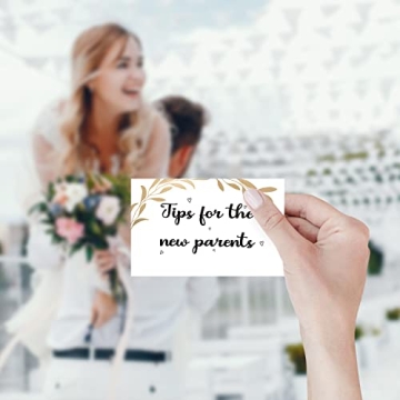 Parenting Tip Jar Sign and Advice Cards for Baby Showers