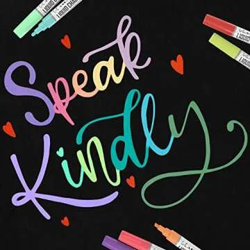 10 Pack 6mm Pastel Multicolor Chalk Markers, With 4 Bullet & Chisel Dual Tips, Works on Chalkboards, Windows, Glass or Mirrors, Erasable & Dust-Free, Ideal for Use at Home, School & Office