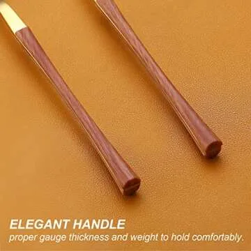 WORTHBUY 30-Piece Flatware Set Stainless Steel Cutlery Service for 6, Including Fork Spoon Knife Tableware, Mirror Polished, Dishwasher Safe