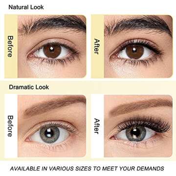 Classic QUEWEL Eyelash Extensions for Stunning Looks