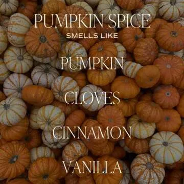 Sweet Water Decor Pumpkin Spice Candle | Autumn, Vanilla, and Buttercream, Fall Scented Soy Candles for Home | 9oz Amber Jar, 40 Hour Burn Time, Made in the USA