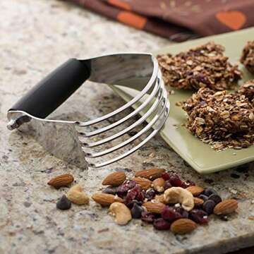 Stainless Steel Pastry Cutter - RMJV Dough Blender Tool