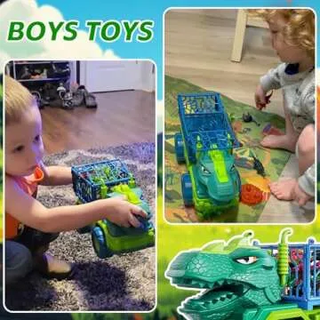 Exciting JUKUDAHU Dinosaur Truck Toy for Kids 3-7