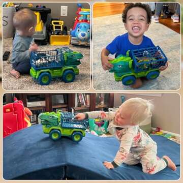 Exciting JUKUDAHU Dinosaur Truck Toy for Kids 3-7