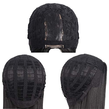 MapofBeauty 40 Inch Long Straight Cosplay Wig for Costume