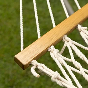 Castaway Living Double Cotton Rope Hammock - Comfortable & Affordable