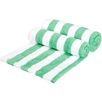 Shop Amazon Basics 100% Cotton Beach Towels, 2-Pack