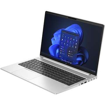 HP Elitebook 650 G10 15.6" FHD Business Laptop Computer, 13th Gen Intel 10-Core i7-1355U, 64GB DDR4 RAM, 2TB PCIe SSD, WiFi 6E, BT 5.3, Backlit KB, Fingerprint Reader, Windows 11 Pro, AZ-XUT Cable
