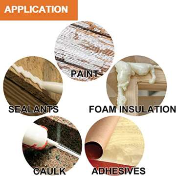 Oscillating Tool Scraper Blades Set, Include Oscillating Rigid Scraper Blade 10pcs, Flexible Multito...