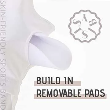 SJBYST Padded Longline Sports Bra for Stylish Comfort