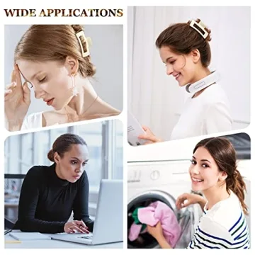 Stylish ANEWNICE ElElax Large Hair Claw Clips - Perfect Hold