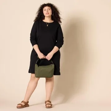 Cozy Amazon Essentials Fleece Dress for Effortless Style