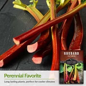 Victoria Rhubarb Seeds - Grow Your Own Heirloom Plants