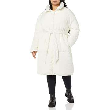 Daily Ritual Women's Padded Puffer Jacket - Stylish Warmth