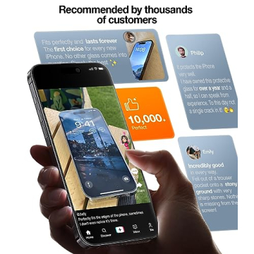 UltraGlass iPhone 15 Pro Max Screen Protectors