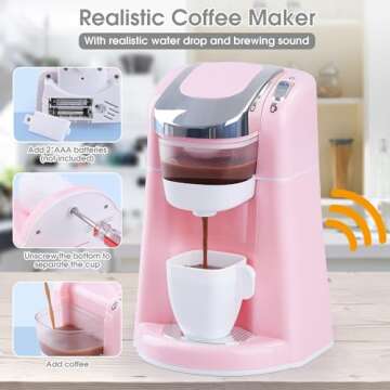 Kids Toy Kitchen Set – Educational Playset for Ages 3-8