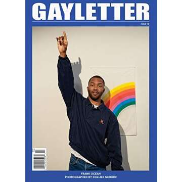 Gayletter Magazine Issue #10 (Summer, 2019) Frank Ocean Cover