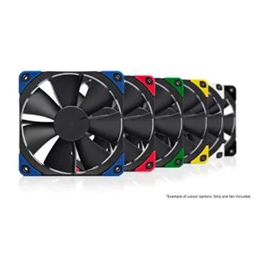 Noctua NF-F12 PWM chromax.Black.swap, Premium Quiet Fan, 4-Pin (120mm, Black)