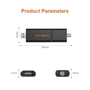 GT Media ATSC3.0 USB TV Tuner Stick for 4K Broadcasts