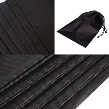 Set of 10 Jumbo Shoe Bags for Travel and Home Use