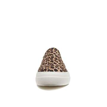 Soda Women's Slip On Fashion Sneakers - Cheetah Comfort