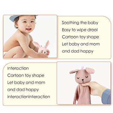 Organic Cotton Muslin Lovey Blanket for Babies and Toddlers