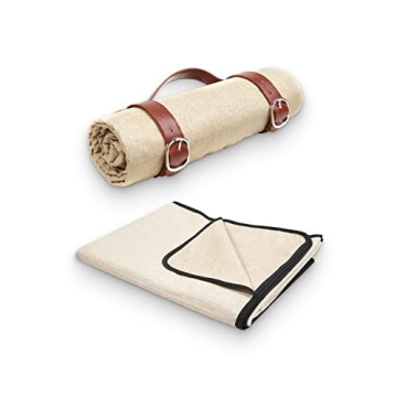 Owleys Picnic Blanket with Carrying Strap - Waterproof Outdoor Picnic Mat - Extra Large Foldable Bla...