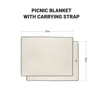 Owleys Extra Large Waterproof Picnic Blanket for Outdoor Fun