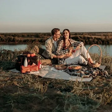 Owleys Extra Large Waterproof Picnic Blanket for Outdoor Fun