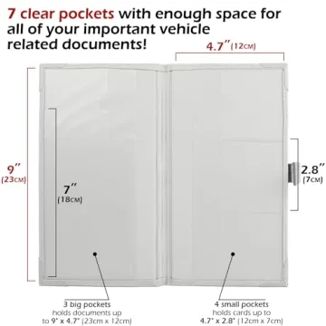 Organized Glove Box with Auto Document Holder