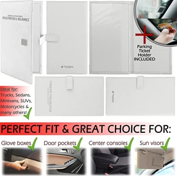 Organized Glove Box with Auto Document Holder