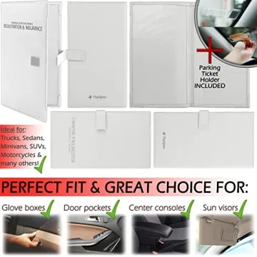 Organized Glove Box with Auto Document Holder