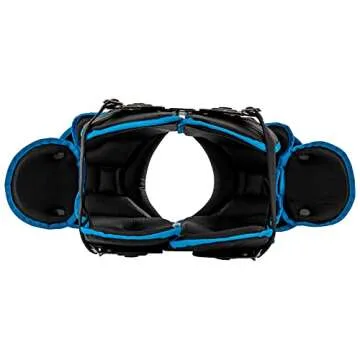 CHAMPRO Gauntlet II Football Shoulder Pads, 3X-Large, Black